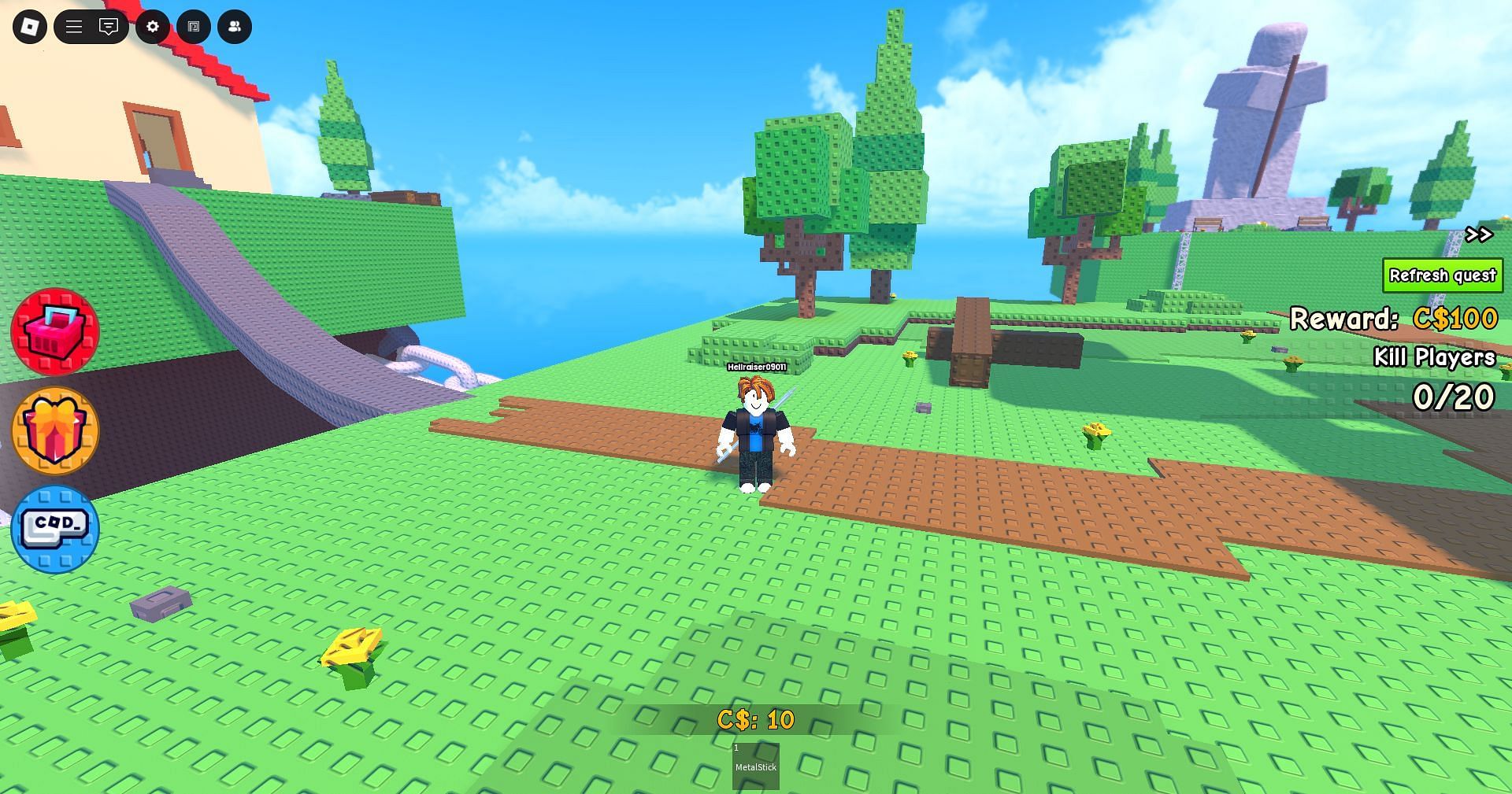 Let the battle begin (Image via Roblox)